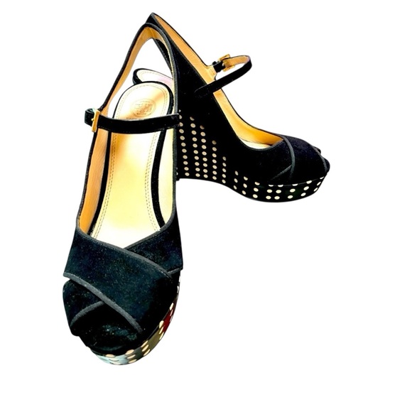 Tory Burch Shoes - 🖤Tory Burch Wedge Sandal’s 10.5 🎉🎉 SALE